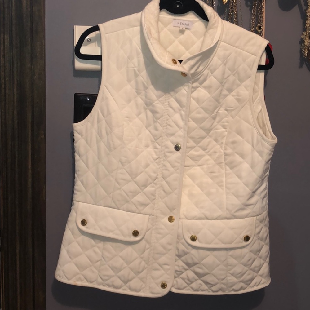 White Crosspatch Vest - image 1